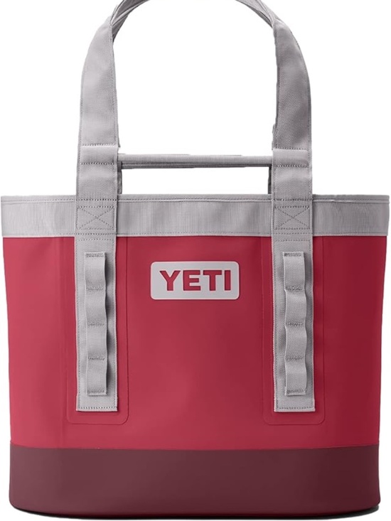 Yeti Handbags - YETI Camino 35 Carryall Tote Red Grey Waterproof Utility Bag